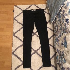 Hollister super skinny black jeans